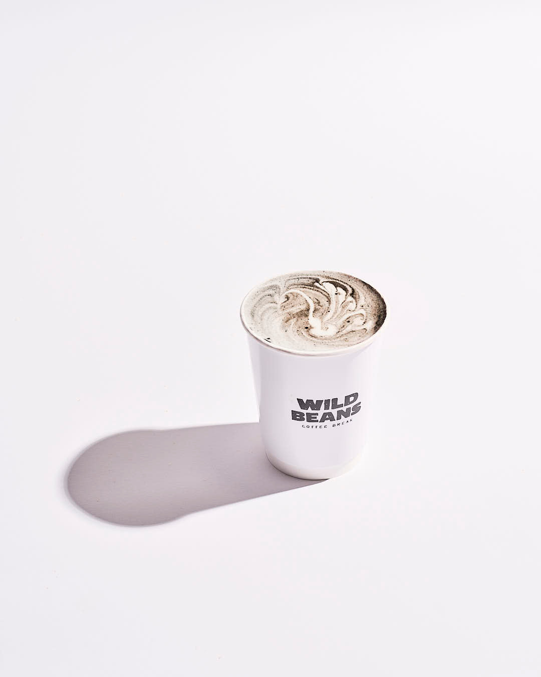wild beans cup with hot chocolate